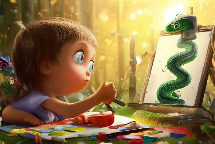 6-12岁儿童睡前童话故事画蛇添足 睡前小故事画蛇添足