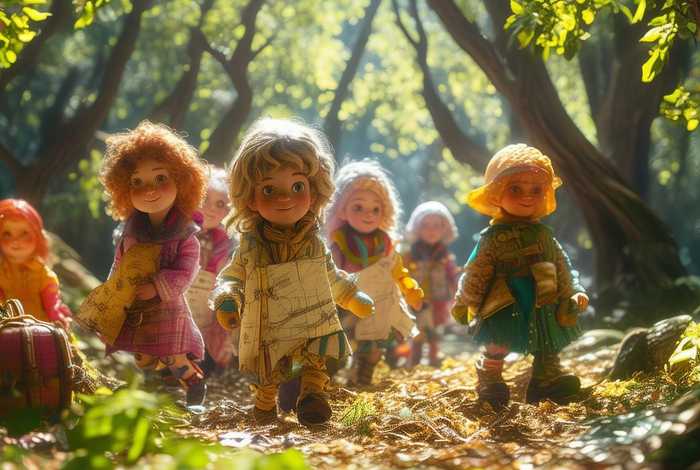 儿童寻宝藏历险的故事；幼儿寻宝历险的故事