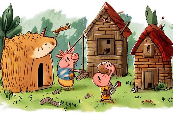 儿童故事大全100篇三只小猪，少儿故事大全三只小猪