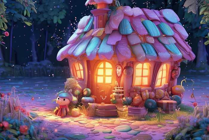 儿童睡前童话故事糖果屋（糖果屋睡前故事动画片）