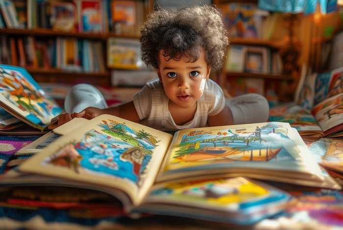 儿童故事一句一句跟读练习，一句话的故事绘本阅读分享