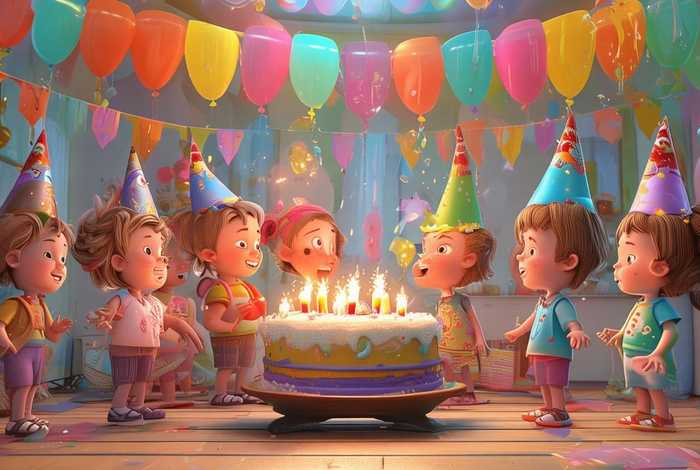 儿童生日会故事 - 幼儿故事生日聚会