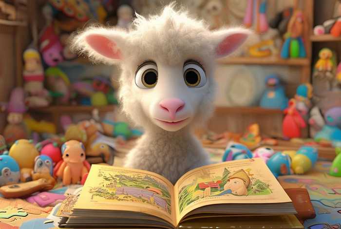 儿童故事绘本小羊雪莉、小羊雪莉故事文字版