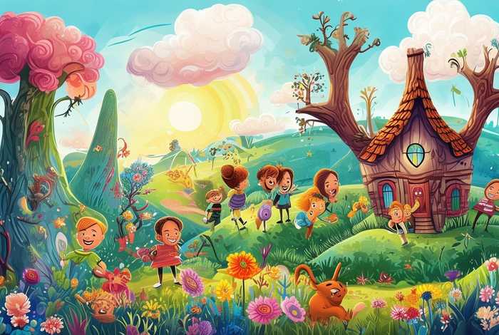 儿童文学故事概述、儿童文学的梗概