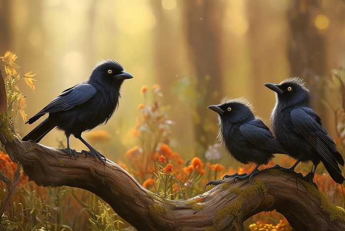 儿童故事乌鸦的故事（乌鸦的幼儿故事）