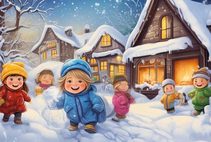 儿童故事冬天不冷 幼儿冬天不怕冷冷绘本故事