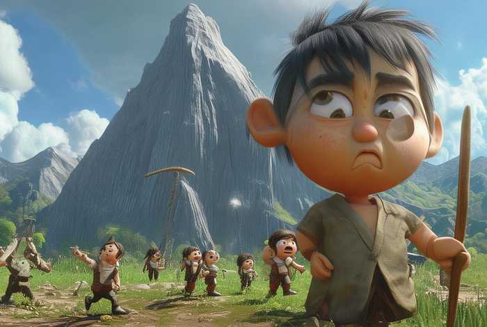 《愚公移山》成语故事儿童 - 《愚公移山》的成语故事视频