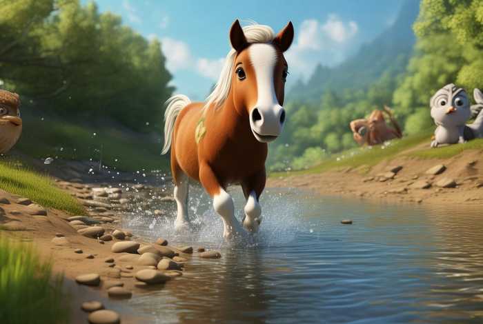 儿童故事小马过河的故事文字版、小马过河的故事 文字版