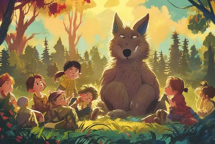 儿童故事狼的故事（幼儿故事关于狼的故事）