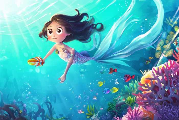 儿童美人鱼的故事，美人鱼的故事幼儿