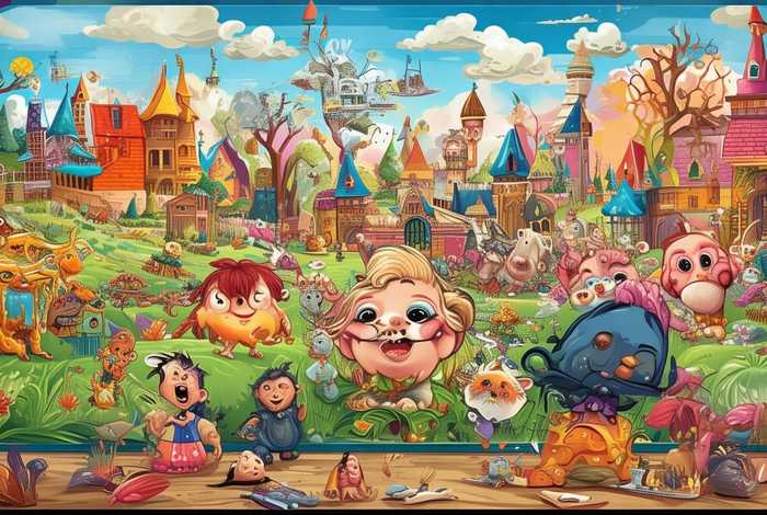 儿童故事打印图案、幼儿故事打印