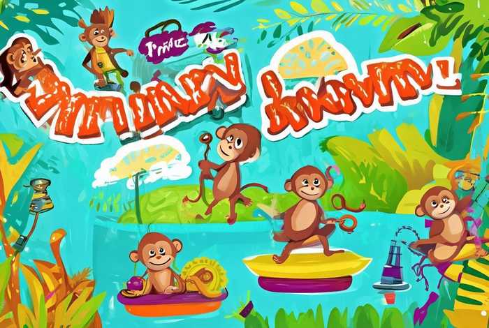 monkey fun绘本；monkey fun绘本手抄报简单又漂亮