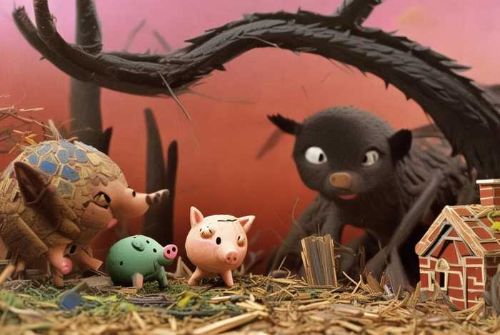 儿童故事三只小猪完整版 - 少儿故事三只小猪的故事