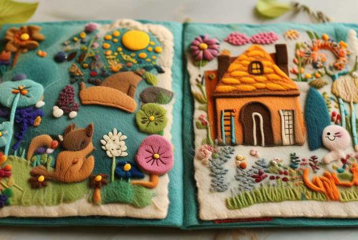 不织布故事书（不织布做简单小故事书）