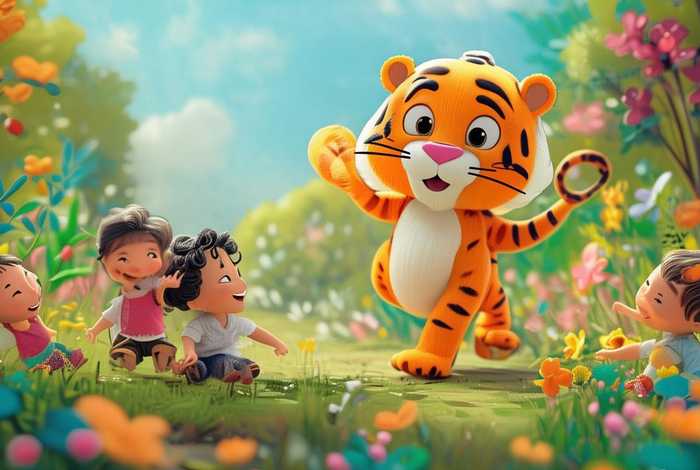 儿童故事桔子老虎；幼儿故事桔子老虎