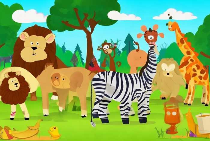 儿童看图识物100种图片（儿童看图认动物图片）