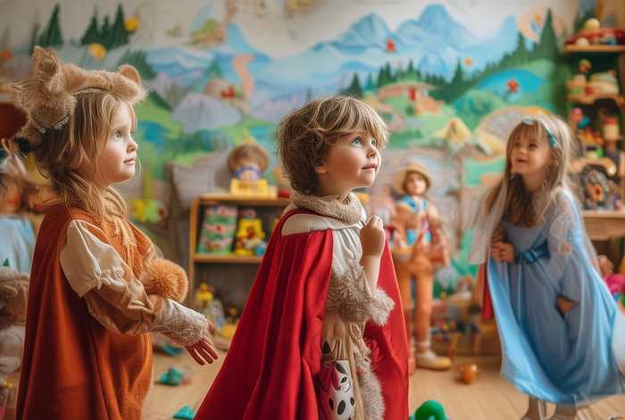 儿童故事角色装扮、角色扮演幼儿故事视频