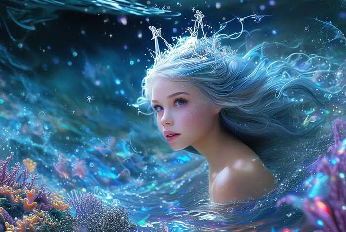 儿童故事《海的女儿》绘本阅读 - 海的女儿故事绘本pdf