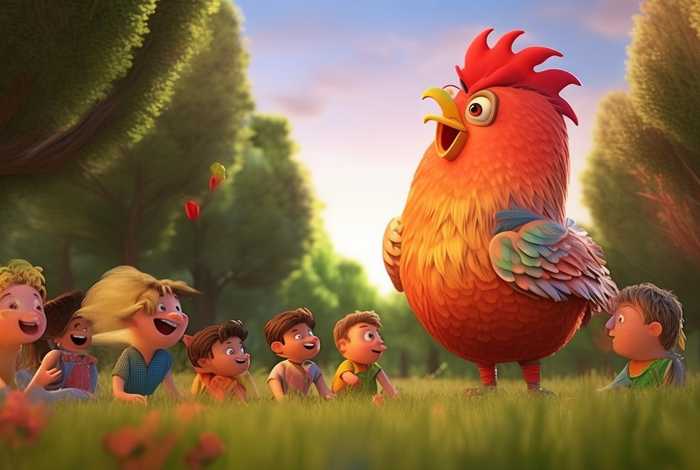 儿童故事大全6-12岁大公鸡、幼儿故事大公鸡