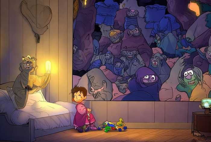 儿童睡前故事阿里巴巴和40个大盗 1睡前故事阿里巴巴和40大盗