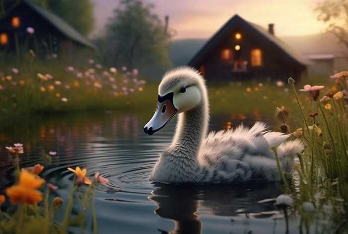 儿童睡前故事丑小鸭的故事；幼儿睡前故事丑小鸭的故事