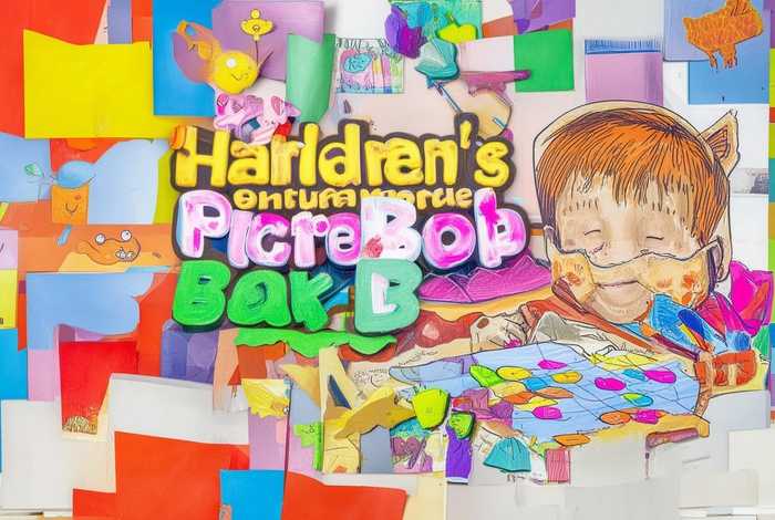 儿童绘本与手工书展海报 - 幼儿手工绘本书