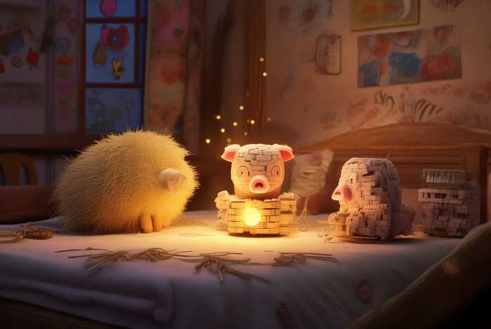 儿童睡前故事50篇三只小猪 少儿睡前故事365三只小猪