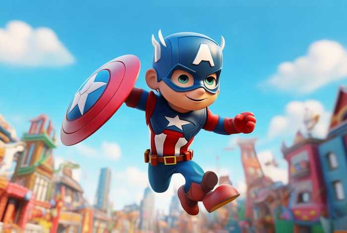 儿童美国队长动画片 儿童美国队长动画片叫什么