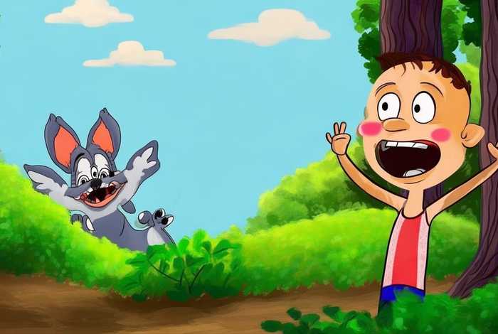 儿童故事狼来了图文（幼儿故事 狼来了）