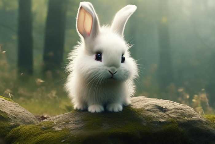 儿童故事兔子的孤独与成长（孤独的兔子故事图片）
