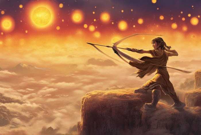 儿童神话故事后羿射日有几个太阳,后羿射日射下几个太阳故事 儿童神话故事后羿射日有几个太阳,后羿射日射下几个太阳故事