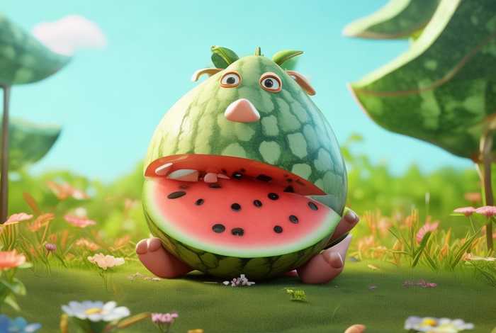 儿童故事猪八戒吃西瓜的故事（少儿故事猪八戒吃西瓜）