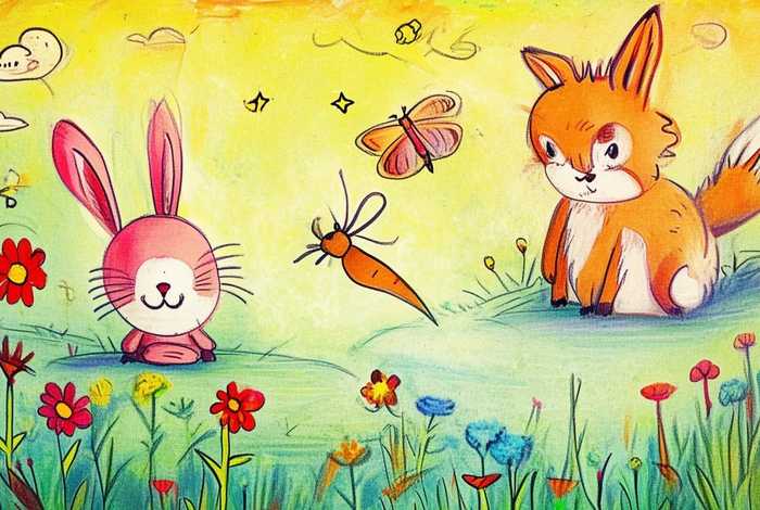 儿童绘画本故事和图片（儿童绘本简笔画图片）