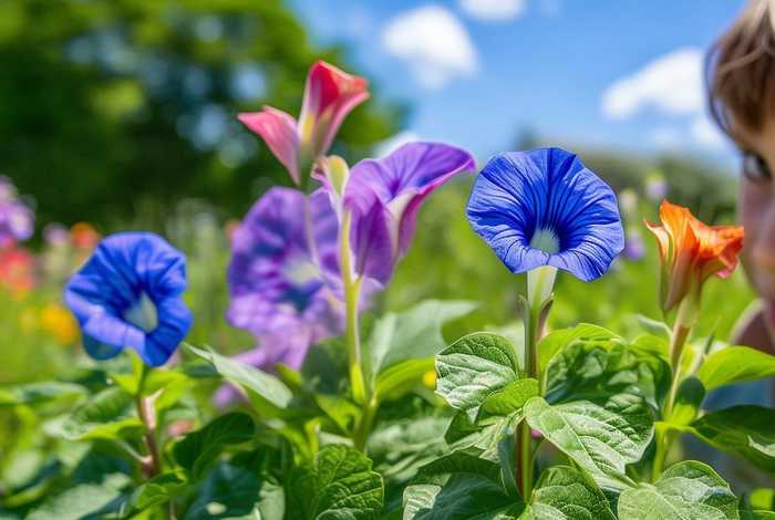 儿童教育故事美丽的牵牛花 美丽的牵牛花故事启示