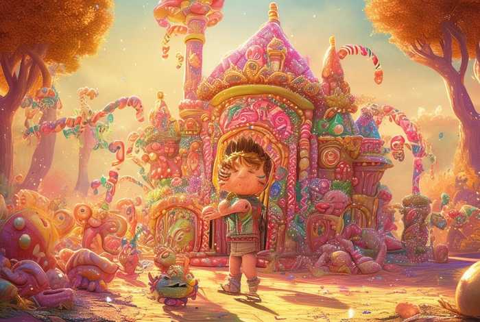 儿童故事糖果历险记完整版（猫小帅故事糖果屋历险记）