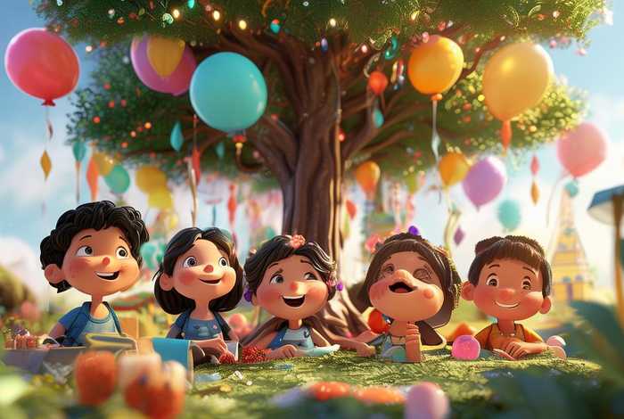 儿童故事快乐 - 快乐的幼儿故事