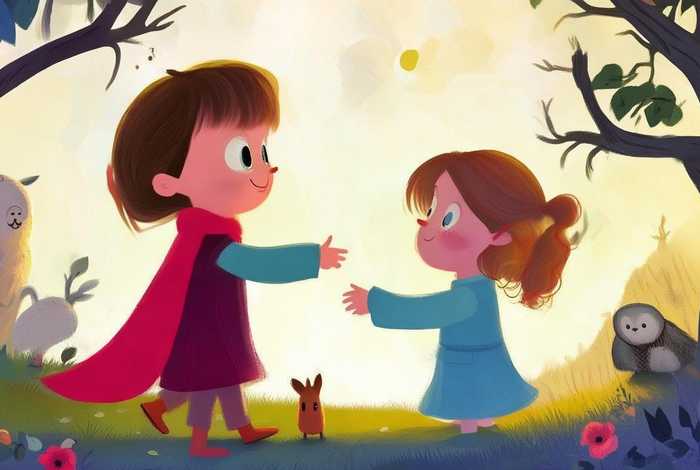 儿童故事见面必须打招呼 - 见面打招呼的故事