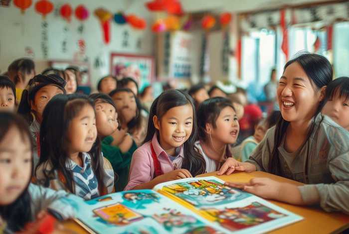 儿童学汉语故事，小学汉语故事