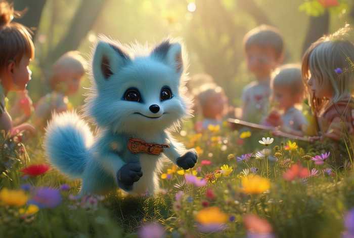 儿童故事蓝狐狸 - 幼儿画刊 蓝狐狸的故事 儿童故事蓝狐狸 - 幼儿画刊 蓝狐狸的故事