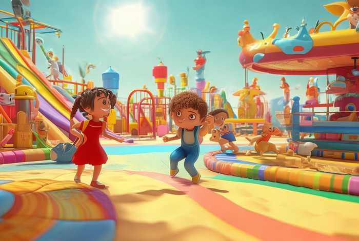 activities儿童动画 fun at kids central动画