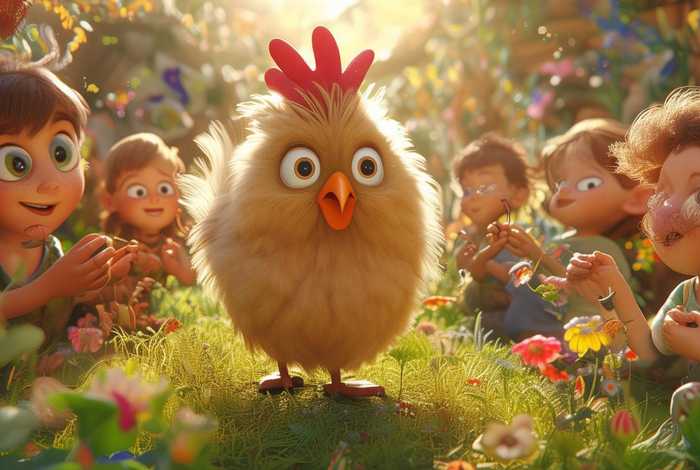 儿童故事公鸡的故事；关于小公鸡的幼儿故事