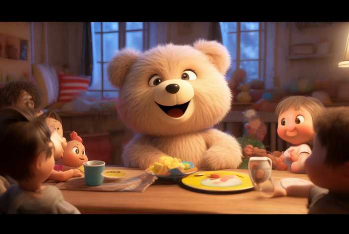 儿童睡前故事小熊请客，幼儿睡前故事小熊请客