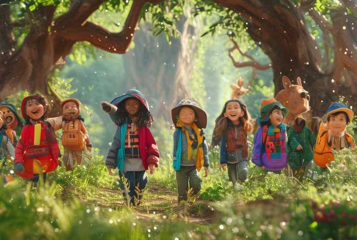 儿童森林探险故事 幼儿园森林探险故事