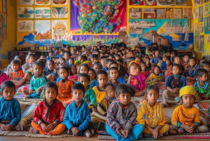 儿童民族故事幼儿园，幼儿园小朋友56个民族故事