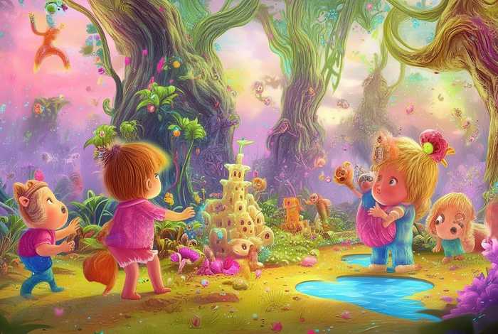 儿童奇妙的故事 - 幼儿奇妙世界的故事