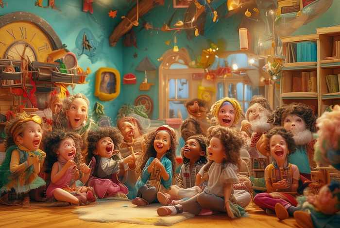 儿童故事表演文案（小朋友表演故事文案）