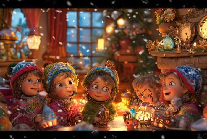 儿童新年故事（关于新年幼儿故事）