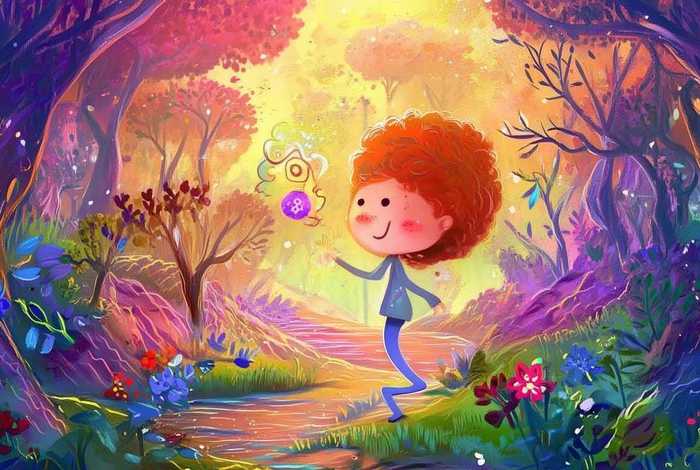 儿童故事手绘本插图 - 儿童故事手绘绘本图片