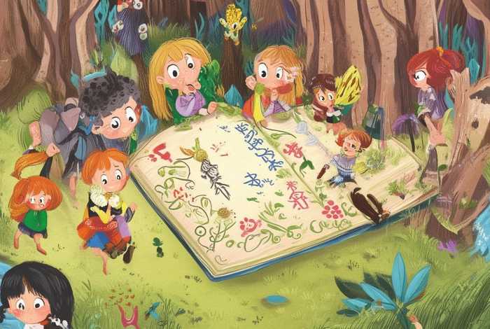 儿童故事大全之森林 - 森林故事会幼儿画