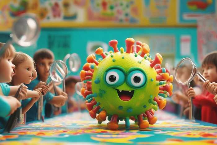 儿童故事什么是病毒，病毒是什么玩意儿
